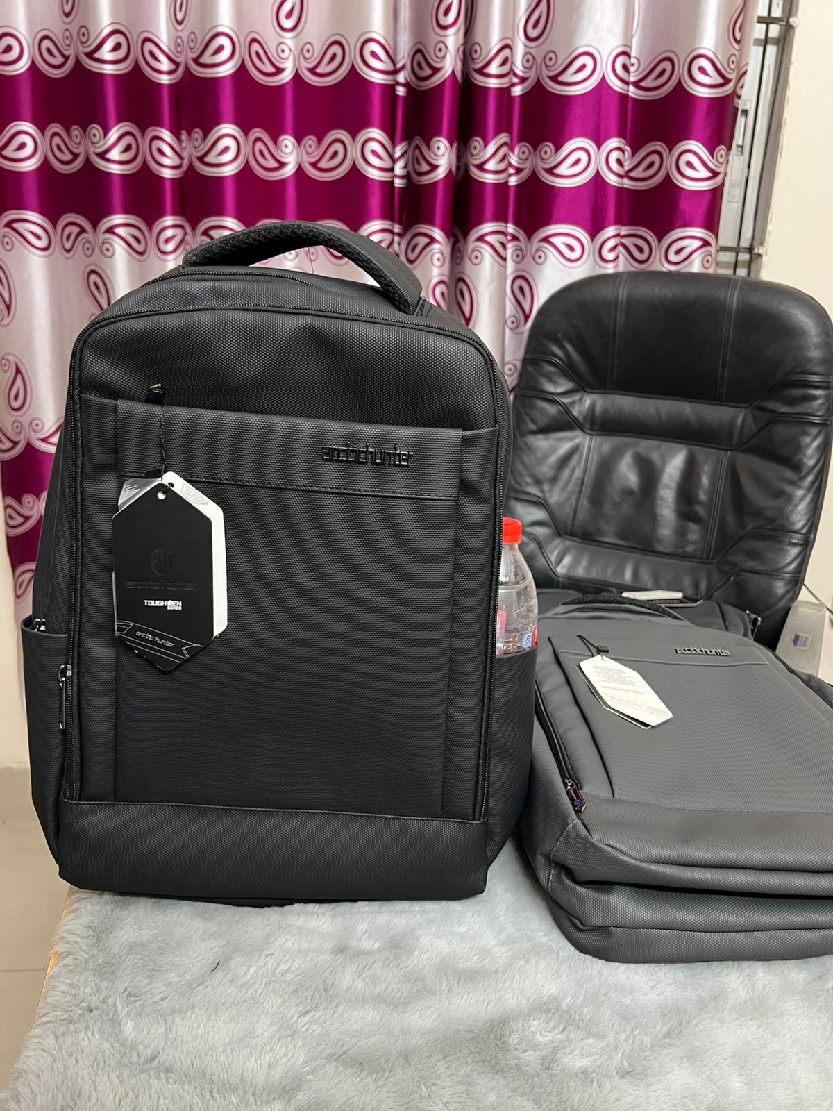 Arctic Hunter B00030 (Grey) Laptop Casual Waterproof Backpack Bag - Image 5