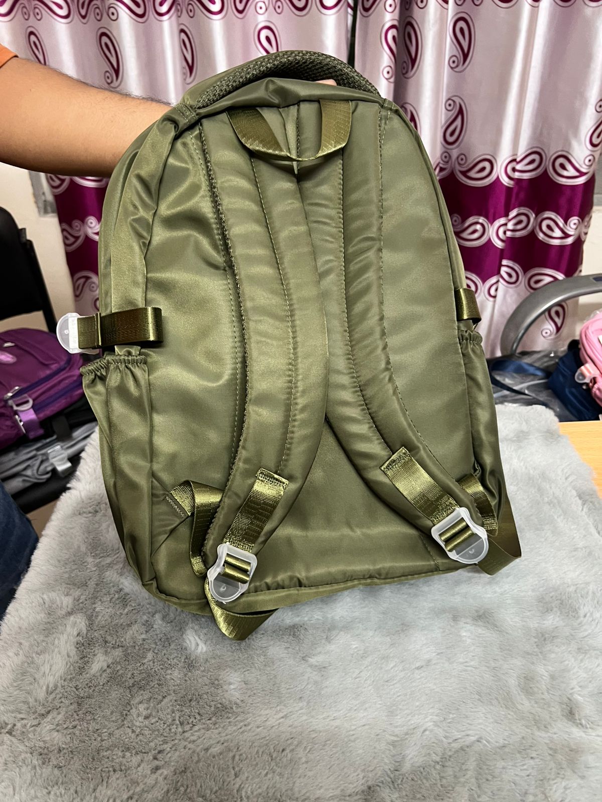 Latinsheep School bag for kids (Olive) - Image 3