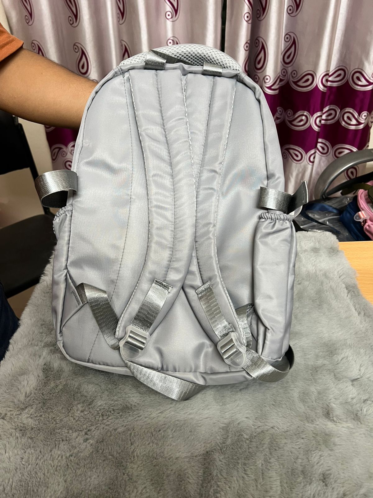 Latinsheep School bag for kids (Light Grey) - Image 3