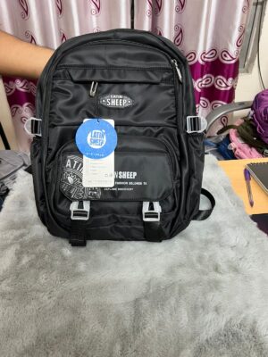 Latinsheep School bag for kids (Black)